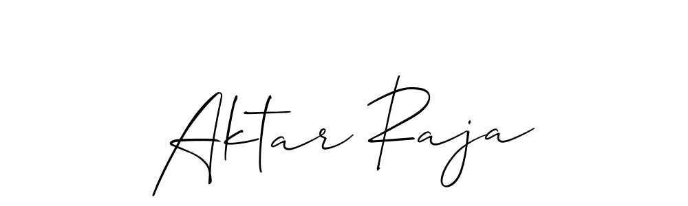 This is the best signature style for the Aktar Raja name. Also you like these signature font (Allison_Script). Mix name signature. Aktar Raja signature style 2 images and pictures png