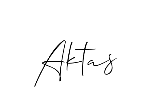 How to make Aktas name signature. Use Allison_Script style for creating short signs online. This is the latest handwritten sign. Aktas signature style 2 images and pictures png