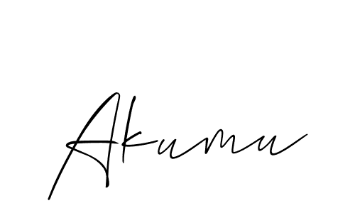 Best and Professional Signature Style for Akumu. Allison_Script Best Signature Style Collection. Akumu signature style 2 images and pictures png