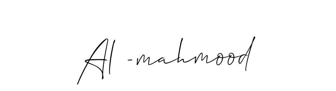 You can use this online signature creator to create a handwritten signature for the name Al -mahmood. This is the best online autograph maker. Al -mahmood signature style 2 images and pictures png