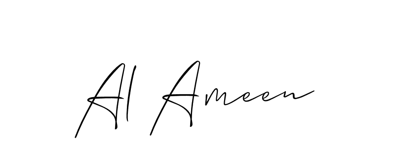 Once you've used our free online signature maker to create your best signature Allison_Script style, it's time to enjoy all of the benefits that Al Ameen name signing documents. Al Ameen signature style 2 images and pictures png