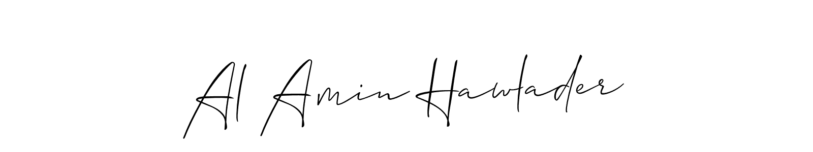 Here are the top 10 professional signature styles for the name Al Amin Hawlader. These are the best autograph styles you can use for your name. Al Amin Hawlader signature style 2 images and pictures png