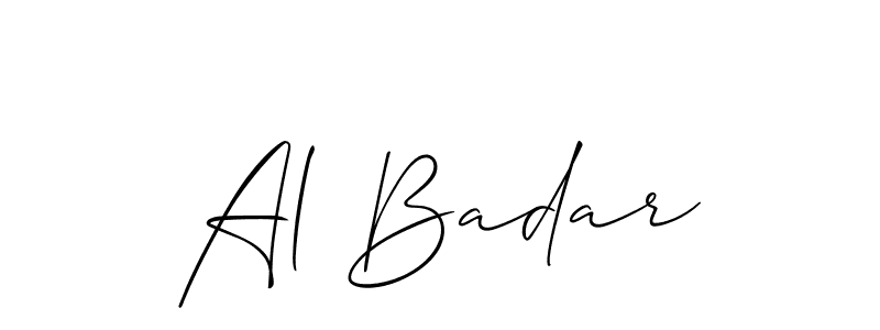 Check out images of Autograph of Al Badar name. Actor Al Badar Signature Style. Allison_Script is a professional sign style online. Al Badar signature style 2 images and pictures png