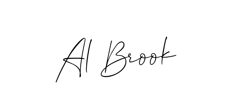 See photos of Al Brook official signature by Spectra . Check more albums & portfolios. Read reviews & check more about Allison_Script font. Al Brook signature style 2 images and pictures png