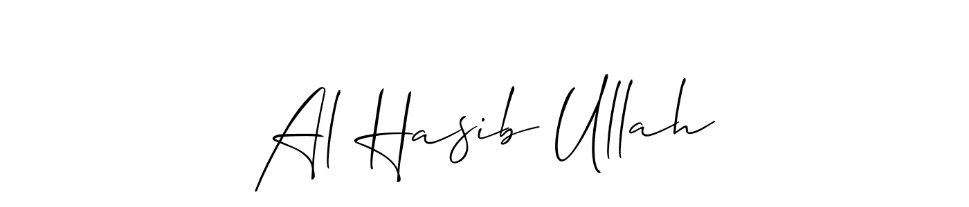 How to Draw Al Hasib Ullah signature style? Allison_Script is a latest design signature styles for name Al Hasib Ullah. Al Hasib Ullah signature style 2 images and pictures png