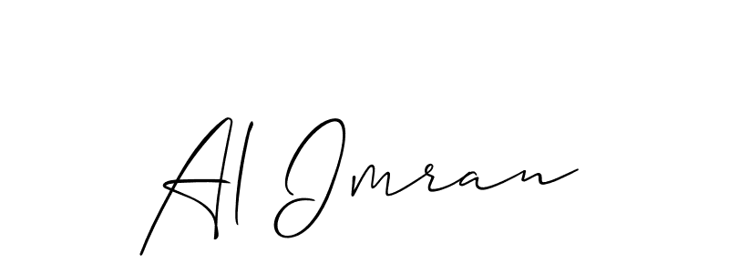 Similarly Allison_Script is the best handwritten signature design. Signature creator online .You can use it as an online autograph creator for name Al Imran. Al Imran signature style 2 images and pictures png