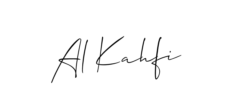 Check out images of Autograph of Al Kahfi name. Actor Al Kahfi Signature Style. Allison_Script is a professional sign style online. Al Kahfi signature style 2 images and pictures png