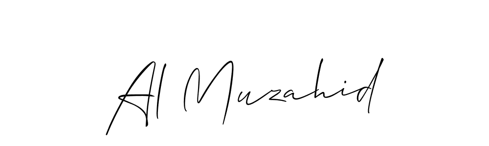 It looks lik you need a new signature style for name Al Muzahid. Design unique handwritten (Allison_Script) signature with our free signature maker in just a few clicks. Al Muzahid signature style 2 images and pictures png