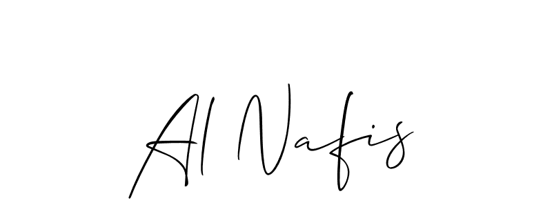 Al Nafis stylish signature style. Best Handwritten Sign (Allison_Script) for my name. Handwritten Signature Collection Ideas for my name Al Nafis. Al Nafis signature style 2 images and pictures png