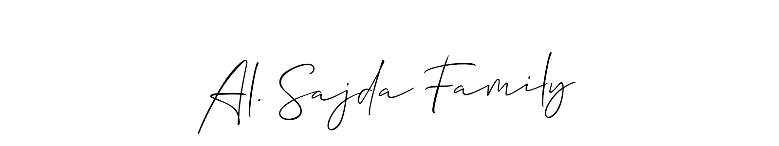 You can use this online signature creator to create a handwritten signature for the name Al. Sajda Family. This is the best online autograph maker. Al. Sajda Family signature style 2 images and pictures png