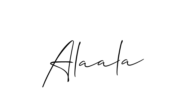 You can use this online signature creator to create a handwritten signature for the name Alaala. This is the best online autograph maker. Alaala signature style 2 images and pictures png