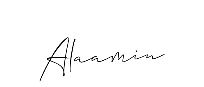 You can use this online signature creator to create a handwritten signature for the name Alaamin. This is the best online autograph maker. Alaamin signature style 2 images and pictures png