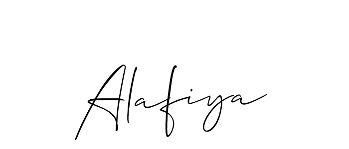 Also You can easily find your signature by using the search form. We will create Alafiya name handwritten signature images for you free of cost using Allison_Script sign style. Alafiya signature style 2 images and pictures png