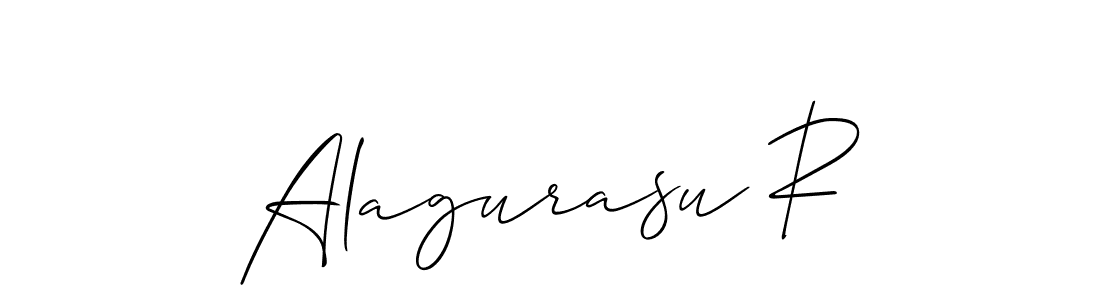Similarly Allison_Script is the best handwritten signature design. Signature creator online .You can use it as an online autograph creator for name Alagurasu R. Alagurasu R signature style 2 images and pictures png