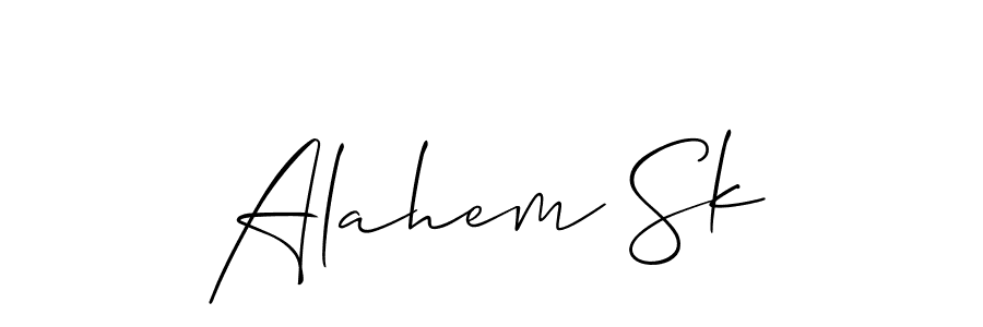 Check out images of Autograph of Alahem Sk name. Actor Alahem Sk Signature Style. Allison_Script is a professional sign style online. Alahem Sk signature style 2 images and pictures png