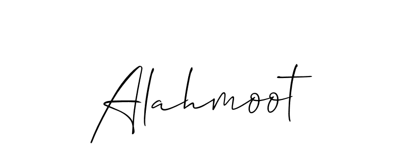 Make a short Alahmoot signature style. Manage your documents anywhere anytime using Allison_Script. Create and add eSignatures, submit forms, share and send files easily. Alahmoot signature style 2 images and pictures png