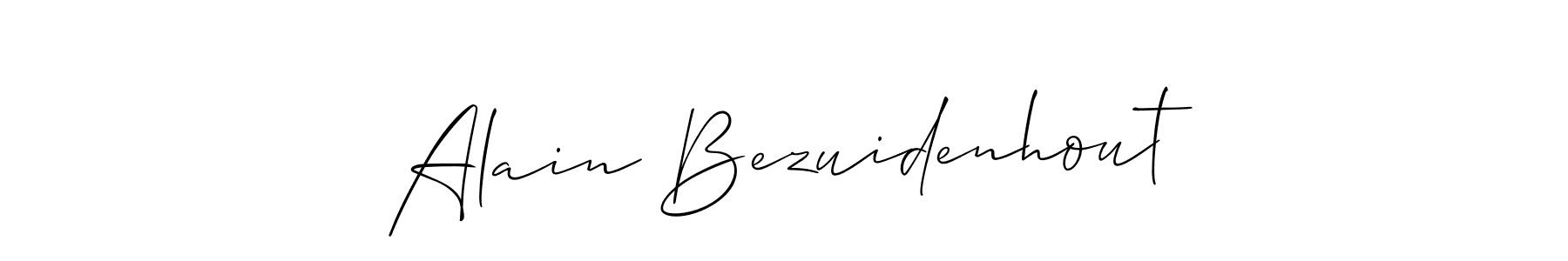 Also You can easily find your signature by using the search form. We will create Alain Bezuidenhout name handwritten signature images for you free of cost using Allison_Script sign style. Alain Bezuidenhout signature style 2 images and pictures png
