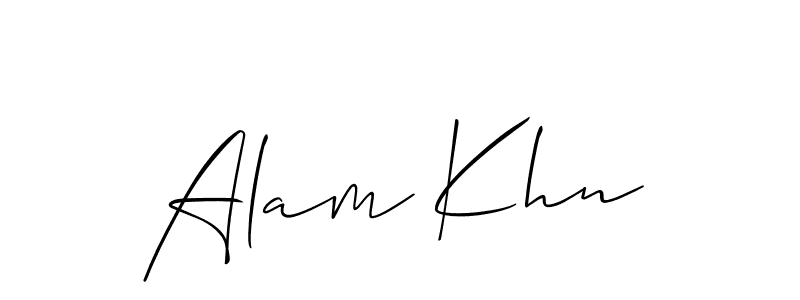 Once you've used our free online signature maker to create your best signature Allison_Script style, it's time to enjoy all of the benefits that Alam Khn name signing documents. Alam Khn signature style 2 images and pictures png