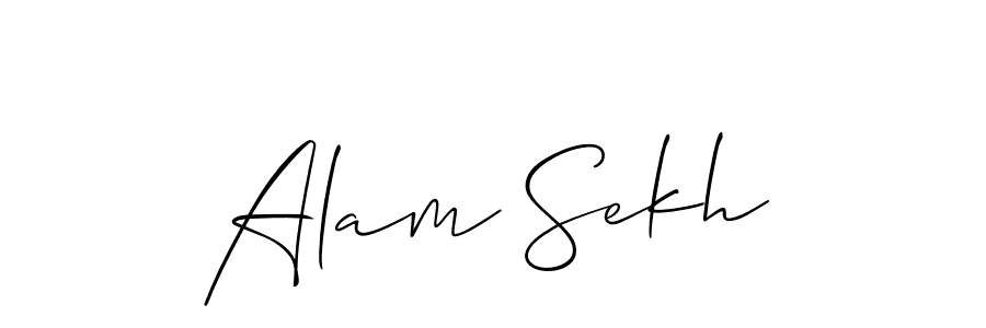 This is the best signature style for the Alam Sekh name. Also you like these signature font (Allison_Script). Mix name signature. Alam Sekh signature style 2 images and pictures png