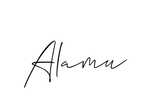 The best way (Allison_Script) to make a short signature is to pick only two or three words in your name. The name Alamu include a total of six letters. For converting this name. Alamu signature style 2 images and pictures png