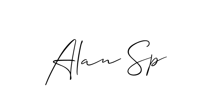Similarly Allison_Script is the best handwritten signature design. Signature creator online .You can use it as an online autograph creator for name Alan Sp. Alan Sp signature style 2 images and pictures png