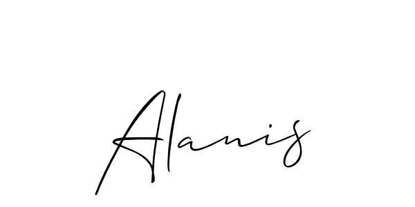 Here are the top 10 professional signature styles for the name Alanis. These are the best autograph styles you can use for your name. Alanis signature style 2 images and pictures png