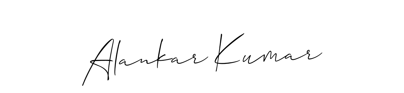How to Draw Alankar Kumar signature style? Allison_Script is a latest design signature styles for name Alankar Kumar. Alankar Kumar signature style 2 images and pictures png
