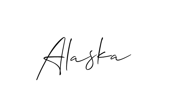 Also we have Alaska name is the best signature style. Create professional handwritten signature collection using Allison_Script autograph style. Alaska signature style 2 images and pictures png