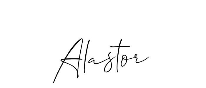 Create a beautiful signature design for name Alastor. With this signature (Allison_Script) fonts, you can make a handwritten signature for free. Alastor signature style 2 images and pictures png