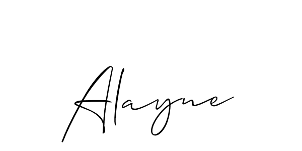 Similarly Allison_Script is the best handwritten signature design. Signature creator online .You can use it as an online autograph creator for name Alayne. Alayne signature style 2 images and pictures png