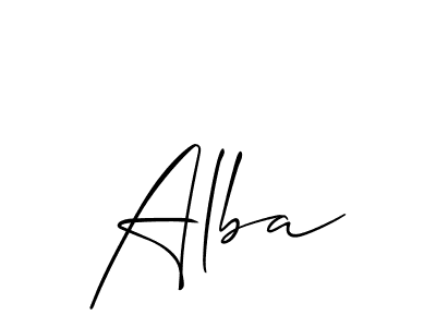 Once you've used our free online signature maker to create your best signature Allison_Script style, it's time to enjoy all of the benefits that Alba name signing documents. Alba signature style 2 images and pictures png