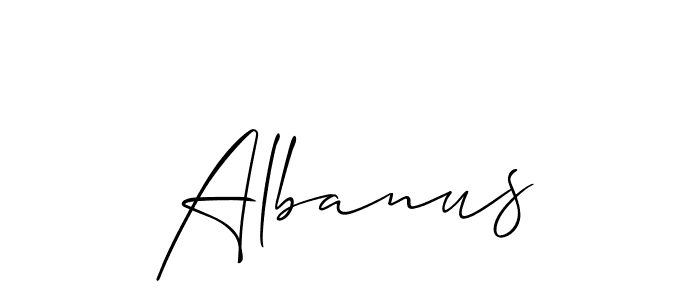 Here are the top 10 professional signature styles for the name Albanus. These are the best autograph styles you can use for your name. Albanus signature style 2 images and pictures png