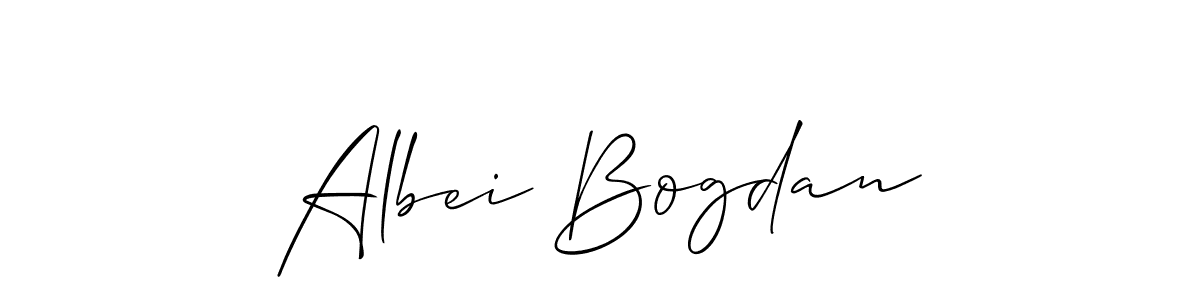 Check out images of Autograph of Albei Bogdan name. Actor Albei Bogdan Signature Style. Allison_Script is a professional sign style online. Albei Bogdan signature style 2 images and pictures png