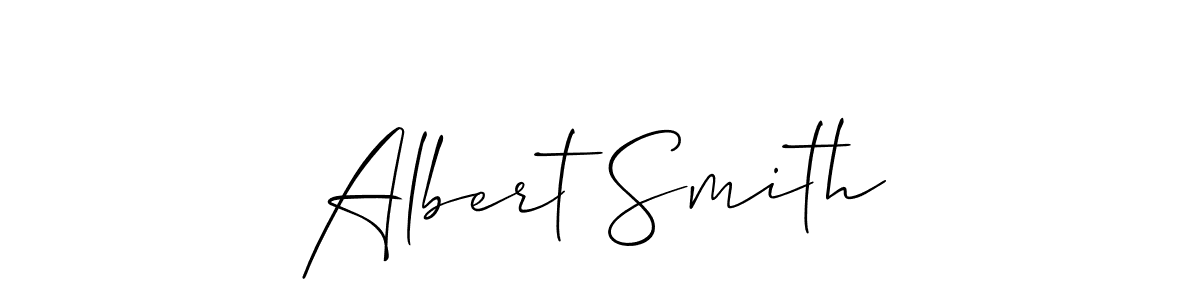 Best and Professional Signature Style for Albert Smith. Allison_Script Best Signature Style Collection. Albert Smith signature style 2 images and pictures png