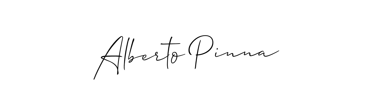 Here are the top 10 professional signature styles for the name Alberto Pinna. These are the best autograph styles you can use for your name. Alberto Pinna signature style 2 images and pictures png