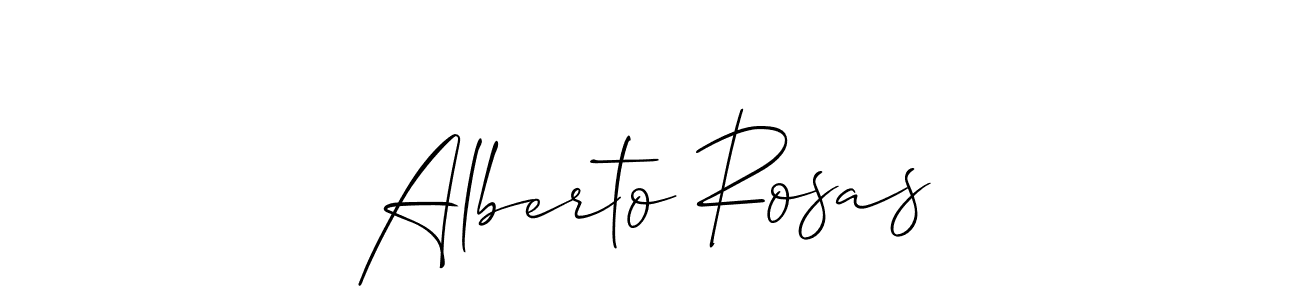 Similarly Allison_Script is the best handwritten signature design. Signature creator online .You can use it as an online autograph creator for name Alberto Rosas. Alberto Rosas signature style 2 images and pictures png