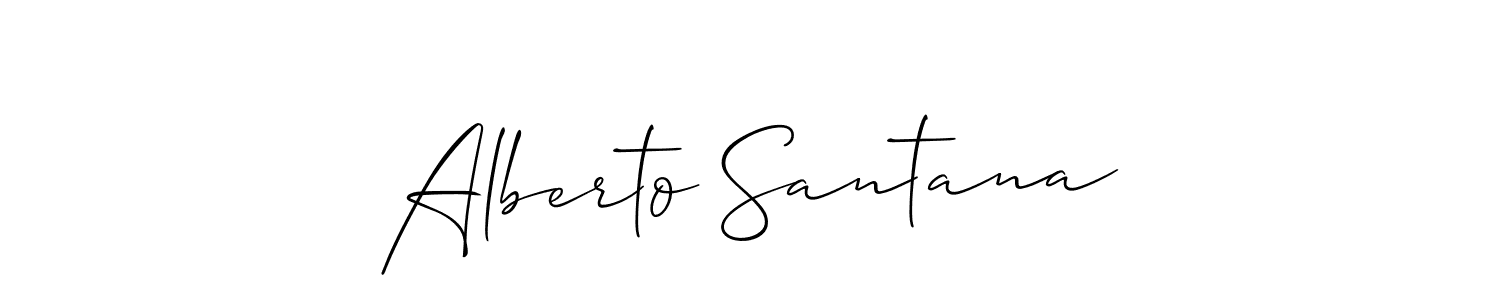 Here are the top 10 professional signature styles for the name Alberto Santana. These are the best autograph styles you can use for your name. Alberto Santana signature style 2 images and pictures png