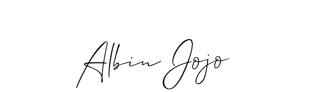 It looks lik you need a new signature style for name Albin Jojo. Design unique handwritten (Allison_Script) signature with our free signature maker in just a few clicks. Albin Jojo signature style 2 images and pictures png