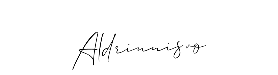 How to Draw Aldrinnisvo signature style? Allison_Script is a latest design signature styles for name Aldrinnisvo. Aldrinnisvo signature style 2 images and pictures png