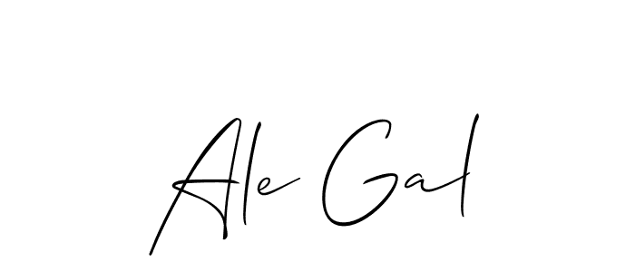 Similarly Allison_Script is the best handwritten signature design. Signature creator online .You can use it as an online autograph creator for name Ale Gal. Ale Gal signature style 2 images and pictures png