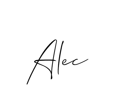 Also we have Alec name is the best signature style. Create professional handwritten signature collection using Allison_Script autograph style. Alec signature style 2 images and pictures png