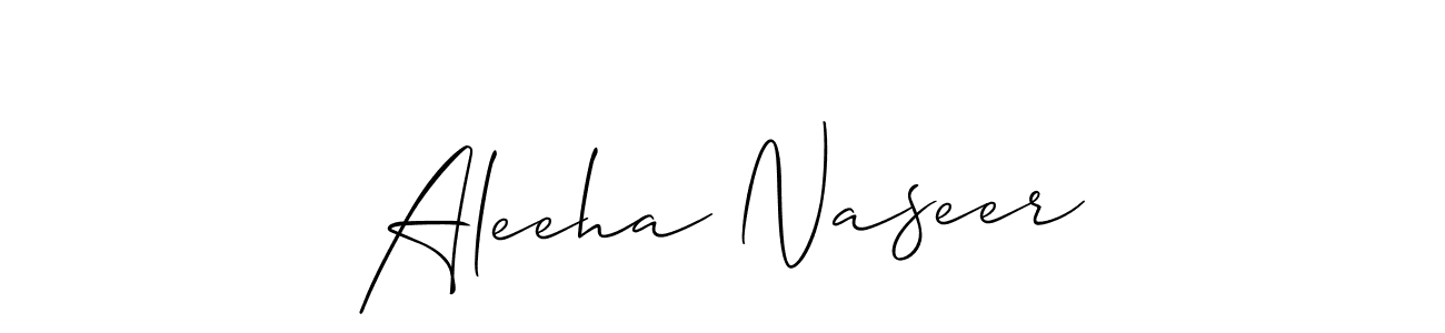 if you are searching for the best signature style for your name Aleeha Naseer. so please give up your signature search. here we have designed multiple signature styles  using Allison_Script. Aleeha Naseer signature style 2 images and pictures png