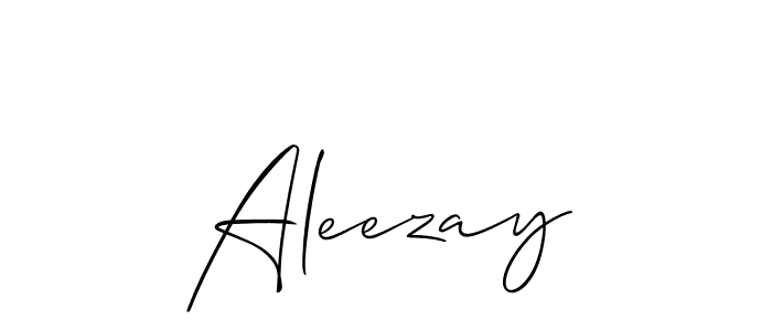 Similarly Allison_Script is the best handwritten signature design. Signature creator online .You can use it as an online autograph creator for name Aleezay. Aleezay signature style 2 images and pictures png