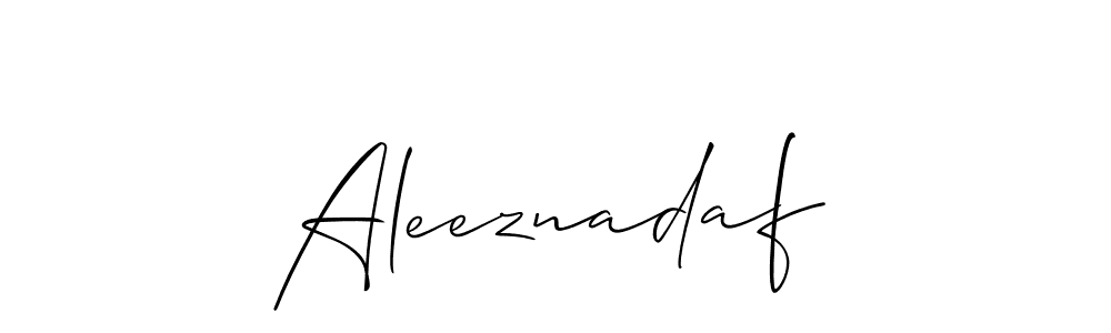 It looks lik you need a new signature style for name Aleeznadaf. Design unique handwritten (Allison_Script) signature with our free signature maker in just a few clicks. Aleeznadaf signature style 2 images and pictures png