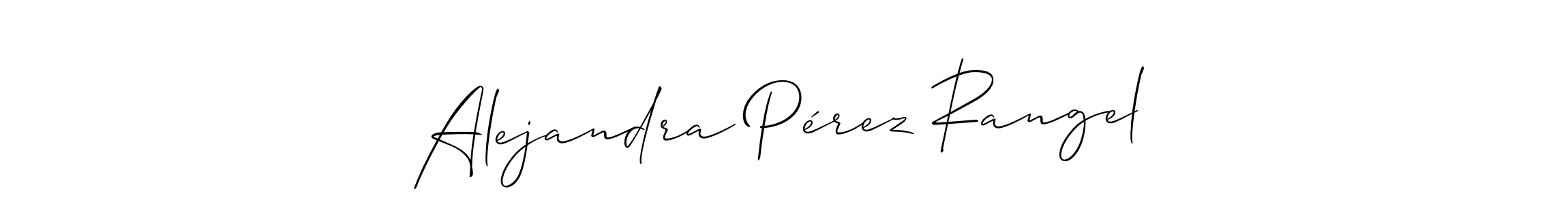 You can use this online signature creator to create a handwritten signature for the name Alejandra Pérez Rangel. This is the best online autograph maker. Alejandra Pérez Rangel signature style 2 images and pictures png