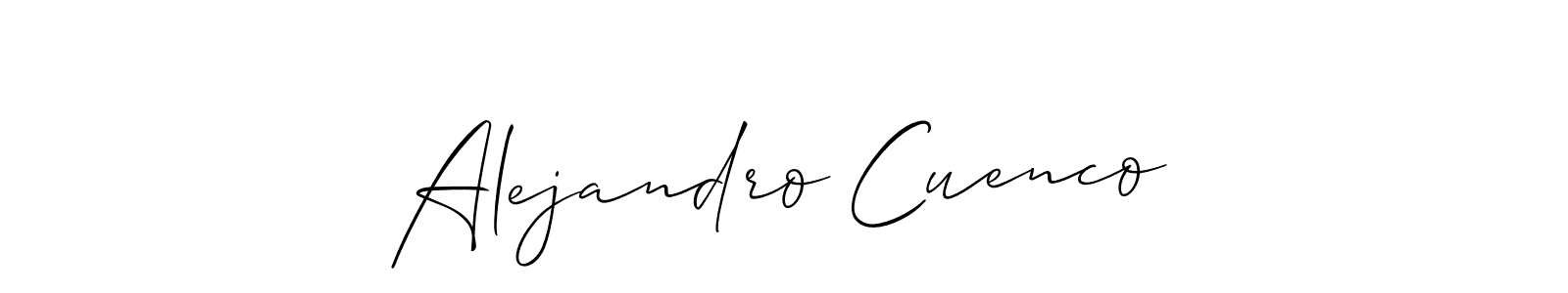 if you are searching for the best signature style for your name Alejandro Cuenco. so please give up your signature search. here we have designed multiple signature styles  using Allison_Script. Alejandro Cuenco signature style 2 images and pictures png