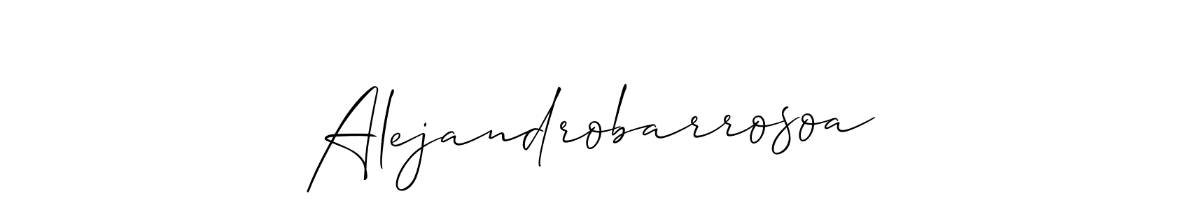 How to Draw Alejandrobarrosoa signature style? Allison_Script is a latest design signature styles for name Alejandrobarrosoa. Alejandrobarrosoa signature style 2 images and pictures png