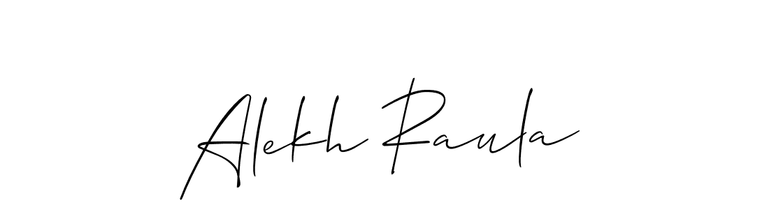 Also You can easily find your signature by using the search form. We will create Alekh Raula name handwritten signature images for you free of cost using Allison_Script sign style. Alekh Raula signature style 2 images and pictures png