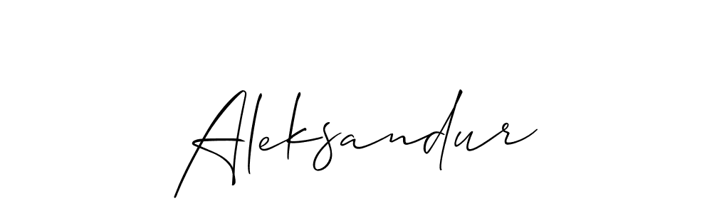 It looks lik you need a new signature style for name Aleksandur. Design unique handwritten (Allison_Script) signature with our free signature maker in just a few clicks. Aleksandur signature style 2 images and pictures png