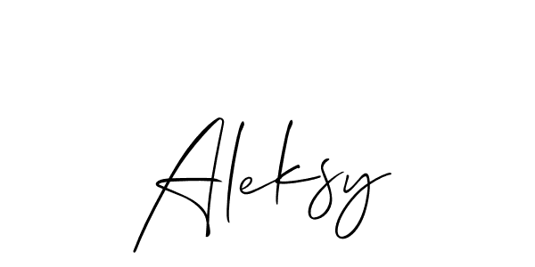 Also You can easily find your signature by using the search form. We will create Aleksy name handwritten signature images for you free of cost using Allison_Script sign style. Aleksy signature style 2 images and pictures png